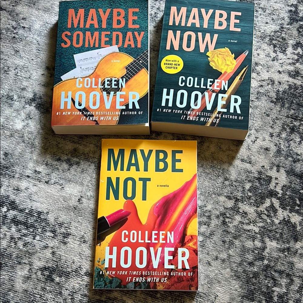 Colleen Hoover Book Set - Maybe Series